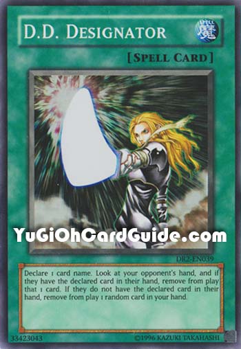 Yu-Gi-Oh Card: D.D. Designator