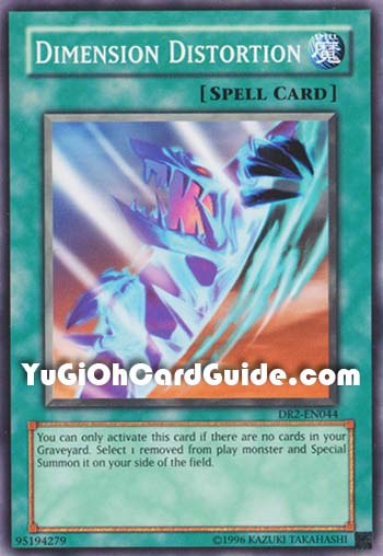 Yu-Gi-Oh Card: Dimension Distortion