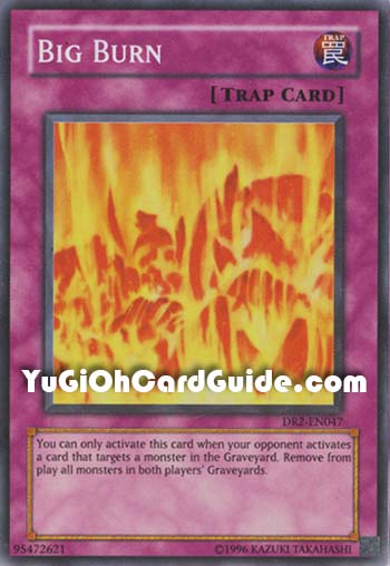 Yu-Gi-Oh Card: Big Burn