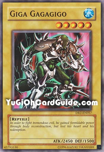 Yu-Gi-Oh Card: Giga Gagagigo
