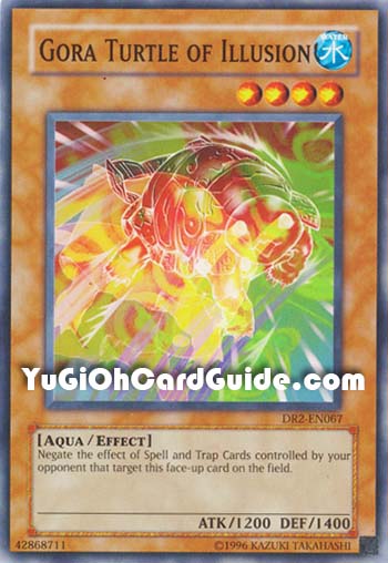 Yu-Gi-Oh Card: Gora Turtle of Illusion