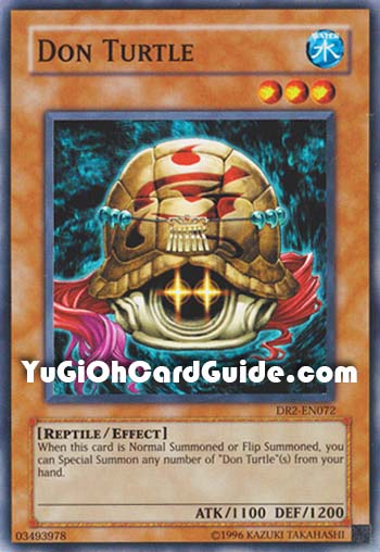 Yu-Gi-Oh Card: Don Turtle