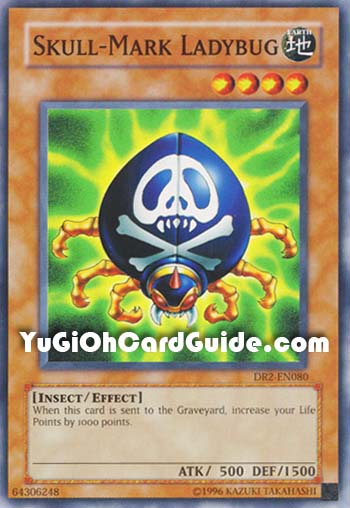 Yu-Gi-Oh Card: Skull-Mark Ladybug