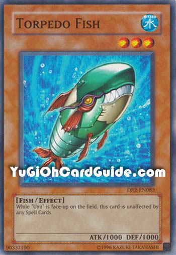 Yu-Gi-Oh Card: Torpedo Fish
