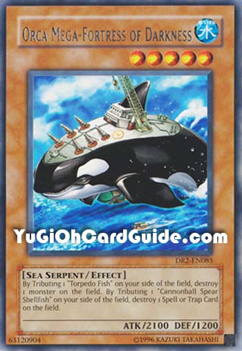 Yu-Gi-Oh Card: Orca Mega-Fortress of Darkness