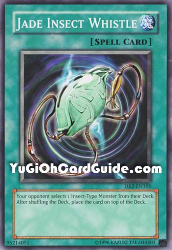 Yu-Gi-Oh Card: Jade Insect Whistle