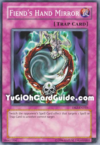Yu-Gi-Oh Card: Fiend's Hand Mirror