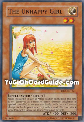 Yu-Gi-Oh Card: The Unhappy Girl