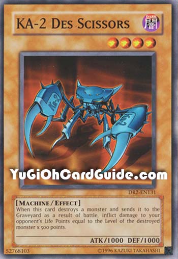 Yu-Gi-Oh Card: KA-2 Des Scissors