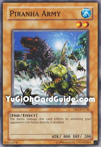 Yu-Gi-Oh Card: Piranha Army