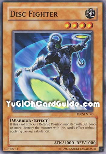Yu-Gi-Oh Card: Disc Fighter