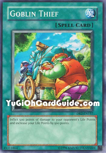 Yu-Gi-Oh Card: Goblin Thief