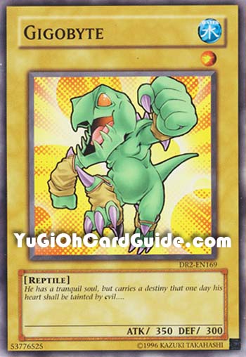 Yu-Gi-Oh Card: Gigobyte