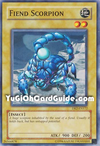 Yu-Gi-Oh Card: Fiend Scorpion