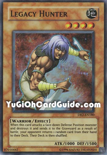 Yu-Gi-Oh Card: Legacy Hunter