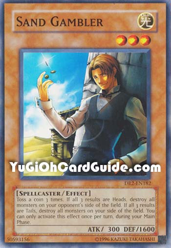 Yu-Gi-Oh Card: Sand Gambler