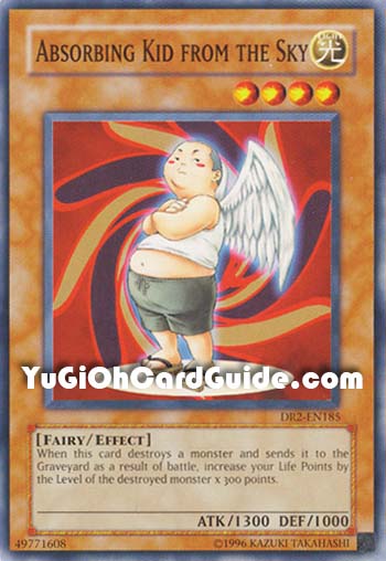 Yu-Gi-Oh Card: Absorbing Kid from the Sky