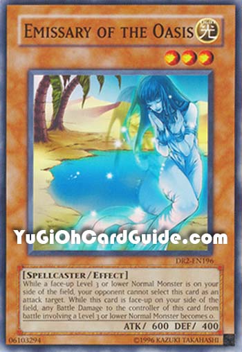 Yu-Gi-Oh Card: Emissary of the Oasis