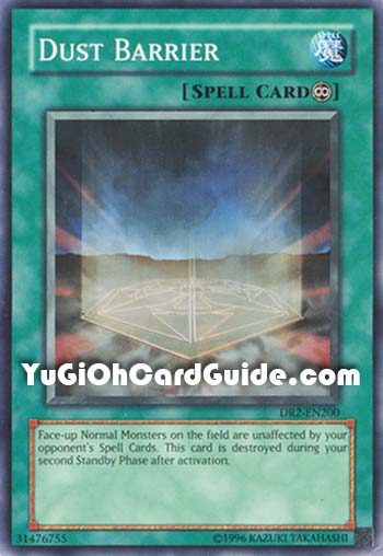 Yu-Gi-Oh Card: Dust Barrier