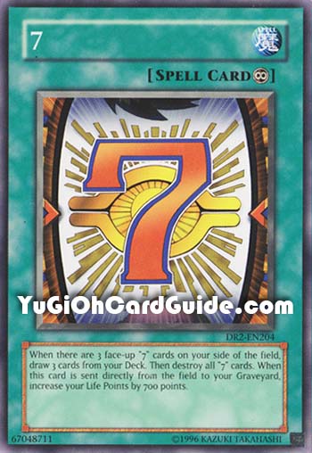 Yu-Gi-Oh Card: 7