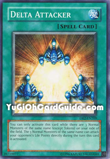 Yu-Gi-Oh Card: Delta Attacker