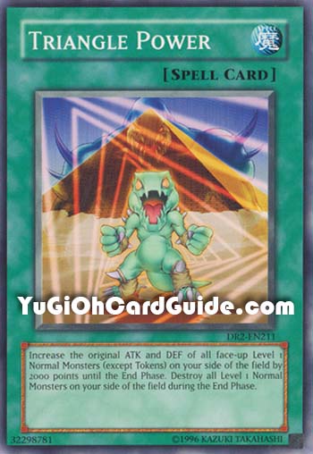 Yu-Gi-Oh Card: Triangle Power