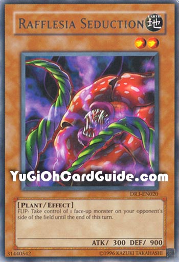 Yu-Gi-Oh Card: Rafflesia Seduction