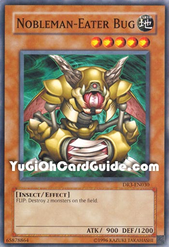 Yu-Gi-Oh Card: Nobleman-Eater Bug