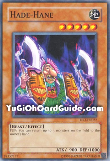 Yu-Gi-Oh Card: Hade-Hane