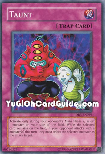 Yu-Gi-Oh Card: Taunt