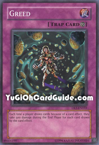 Yu-Gi-Oh Card: Greed