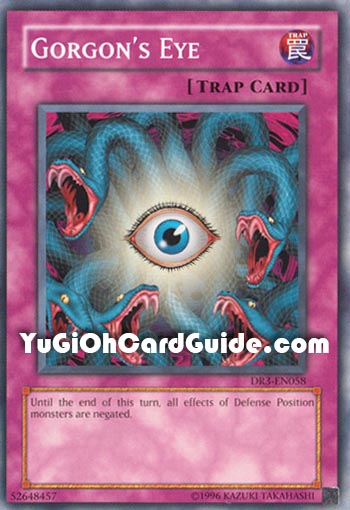 Yu-Gi-Oh Card: Gorgon's Eye