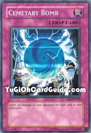 Yu-Gi-Oh Card: Cemetery Bomb