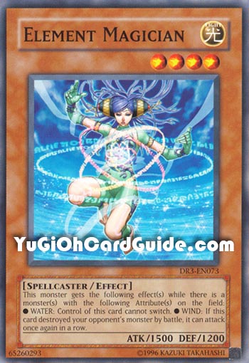Yu-Gi-Oh Card: Element Magician
