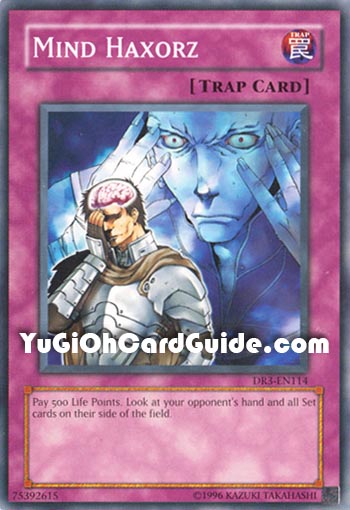 Yu-Gi-Oh Card: Mind Haxorz