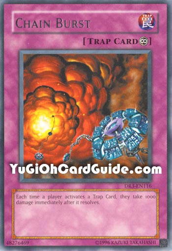 Yu-Gi-Oh Card: Chain Burst