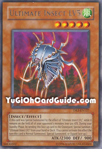 Yu-Gi-Oh Card: Ultimate Insect LV5