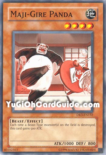 Yu-Gi-Oh Card: Maji-Gire Panda