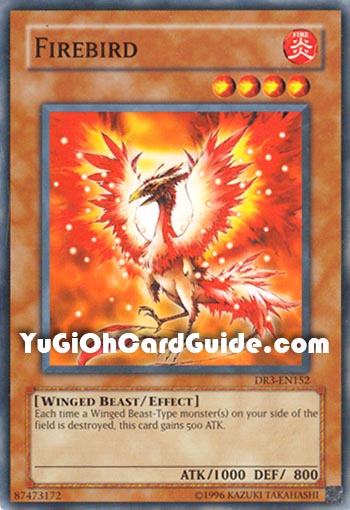 Yu-Gi-Oh Card: Firebird