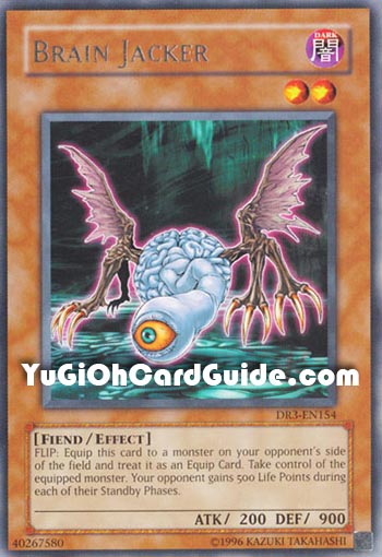Yu-Gi-Oh Card: Brain Jacker