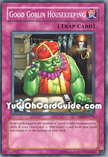 Yu-Gi-Oh Card: Good Goblin Housekeeping