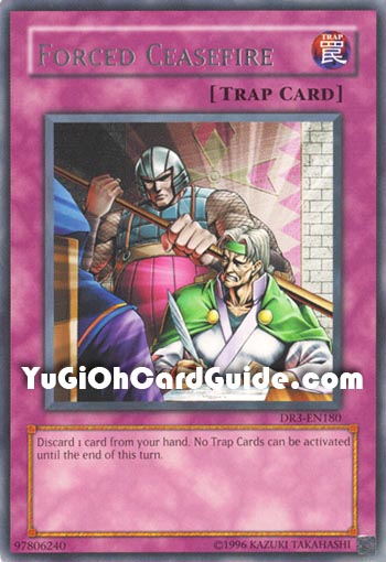 Yu-Gi-Oh Card: Forced Ceasefire