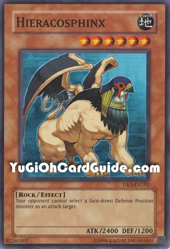 Yu-Gi-Oh Card: Hieracosphinx
