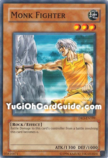 Yu-Gi-Oh Card: Monk Fighter