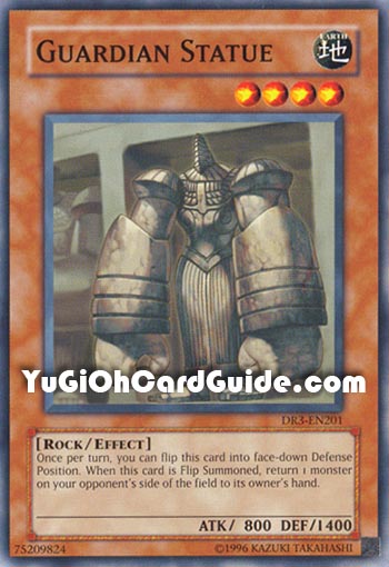 Yu-Gi-Oh Card: Guardian Statue