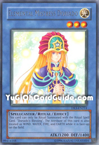 Yu-Gi-Oh Card: Elemental Mistress Doriado