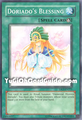 Yu-Gi-Oh Card: Doriado's Blessing