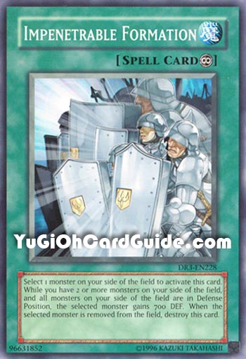 Yu-Gi-Oh Card: Impenetrable Formation