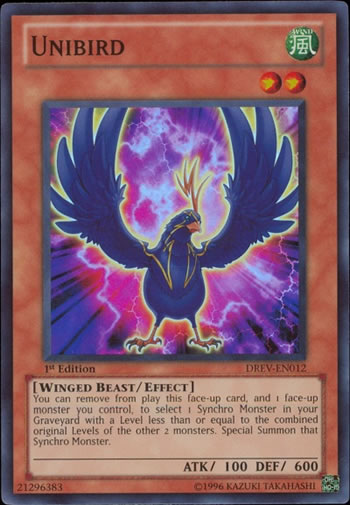 Yu-Gi-Oh Card: Unibird