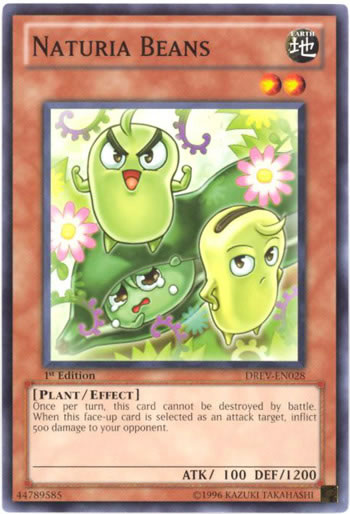 Yu-Gi-Oh Card: Naturia Beans
